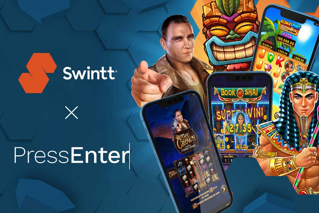 Swintt partners with PressEnter to further increase game distribution